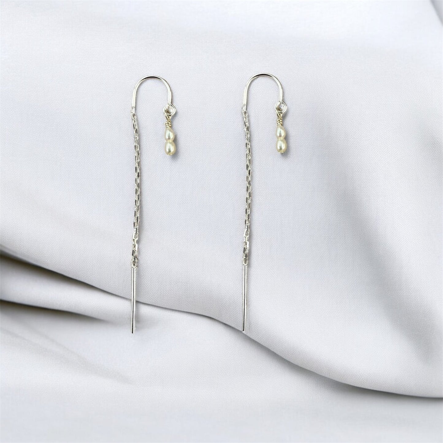 KLEIO THREAD EARRINGS