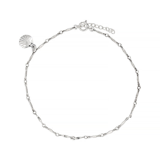 A LA MER ANKLET SILVER